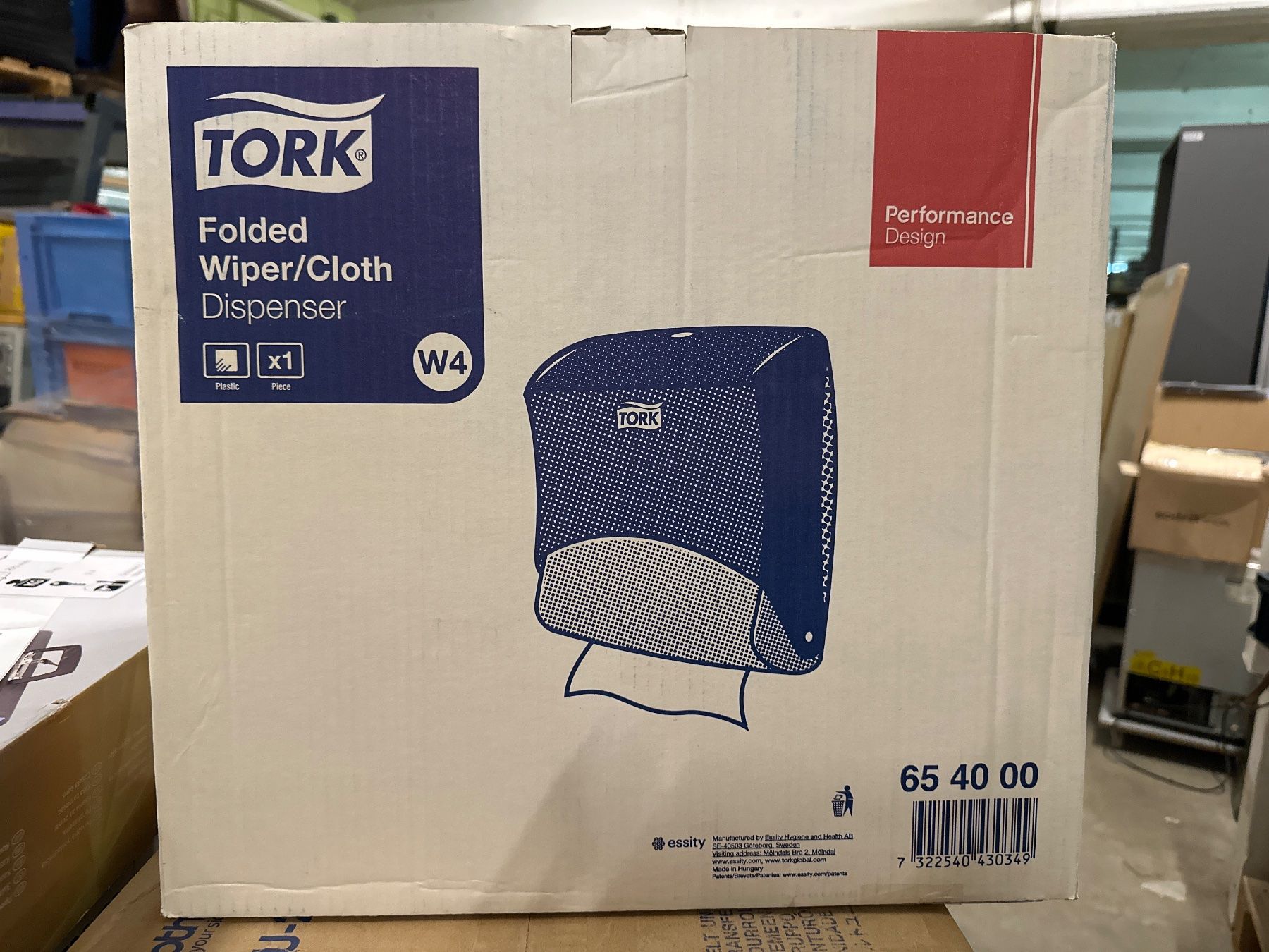 Portasciugamani: neuer Tork 654000 Einzeltuchspender Spendersystem – Nuovo e nell'imballaggio originale da Necker venduto da liq24 3