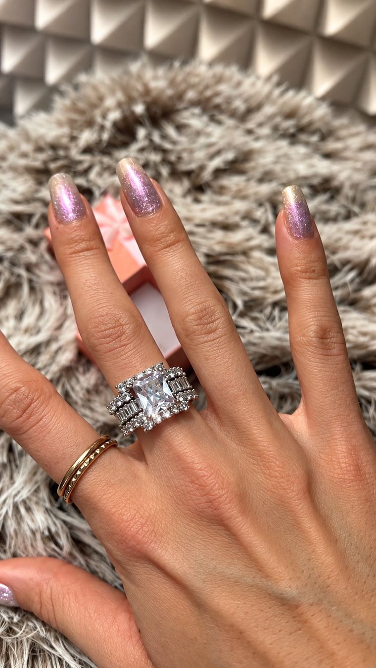 Anelli: Pandora Ring Grösse 7, Ring 3-teilig – Nuovo (secondo la descrizione) da Bern venduto da fra_6nbz 1