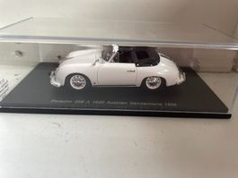 Porsche 356 A 1600 1958 Polizei Oesterreich   1:43 Spark