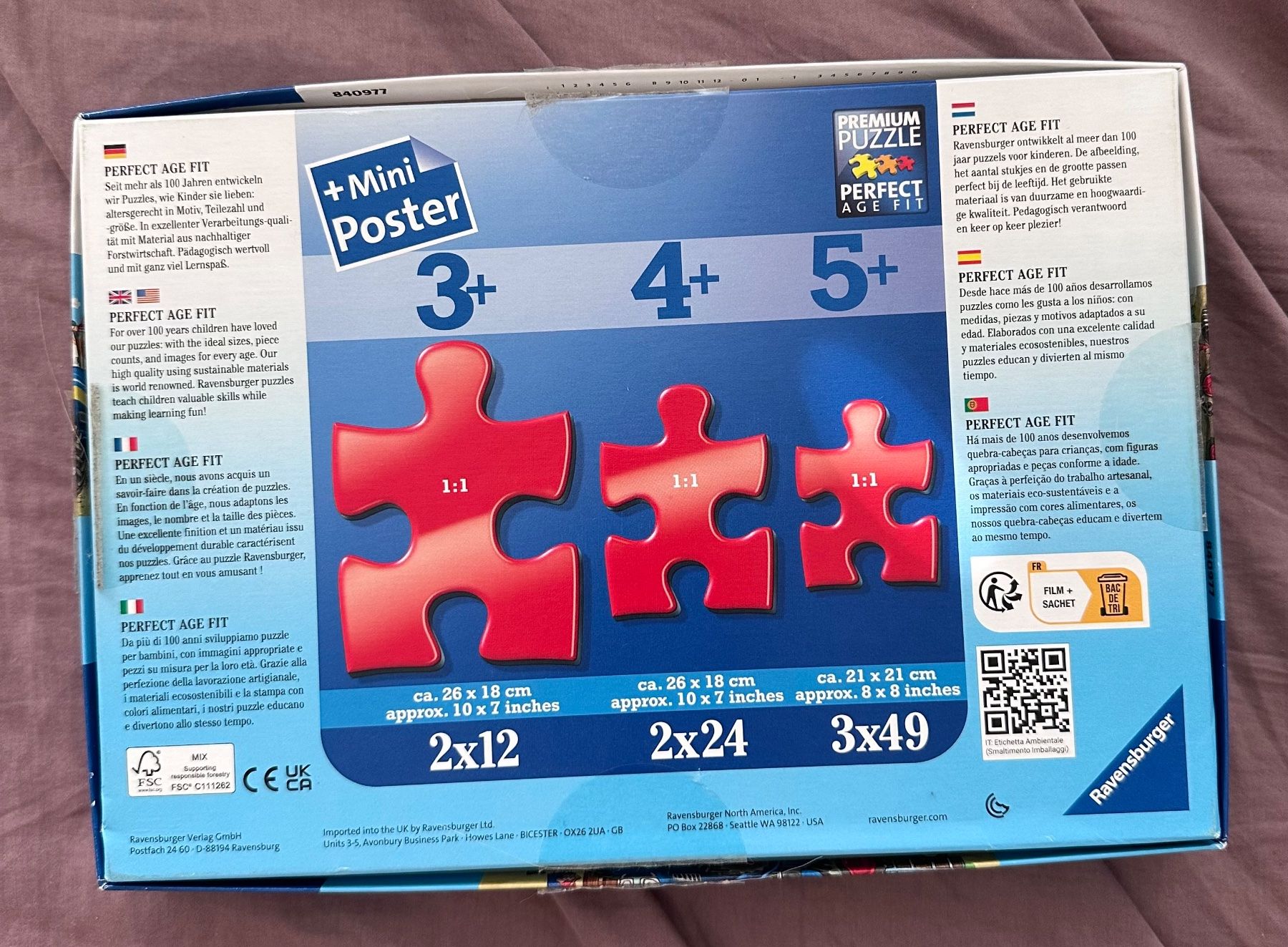 Ravensburger Puzzle: Ravensburger Puzzle 2x 12 – Usato da Dürrenroth venduto da tvy_bh56 1