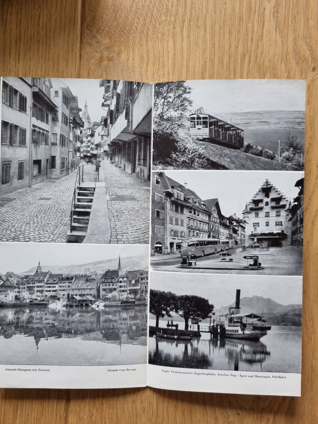 Dokumente: Prospekt Zug ca. 60er-Jahre – Gebraucht aus Bözberg von heinz-d 4