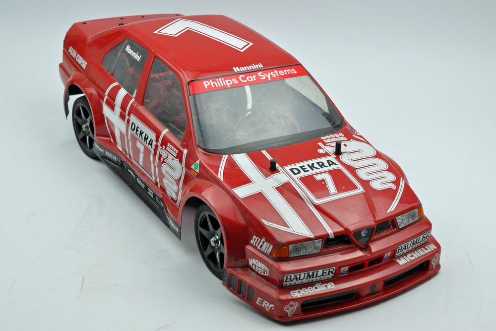 Tamiya RC Alfa Romeo 155 V6 DTM Jägermeister (TT02) (Gebraucht) in