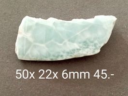 Schöner LARIMAR 50x22x6 mm