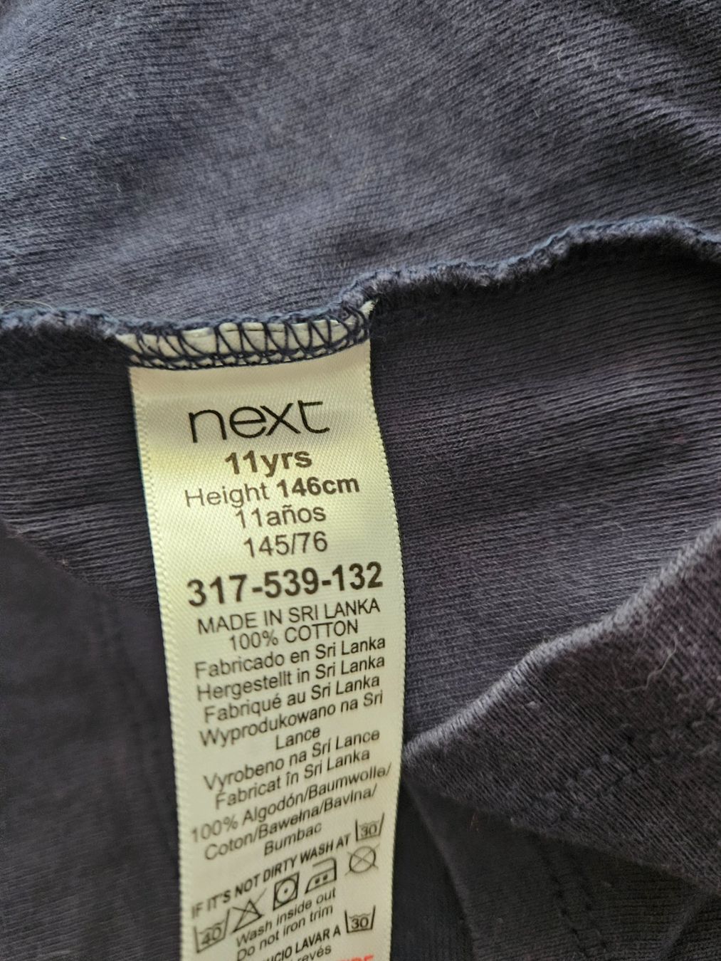 Next Vestiti & Gonne: Next Polokleid Gr. 140-146 dunkelblau – Usato da Engelburg venduto da ynnoc19 1