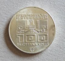 100 Schilling 1976, Olympische Winterspiele Innsbruck Silber