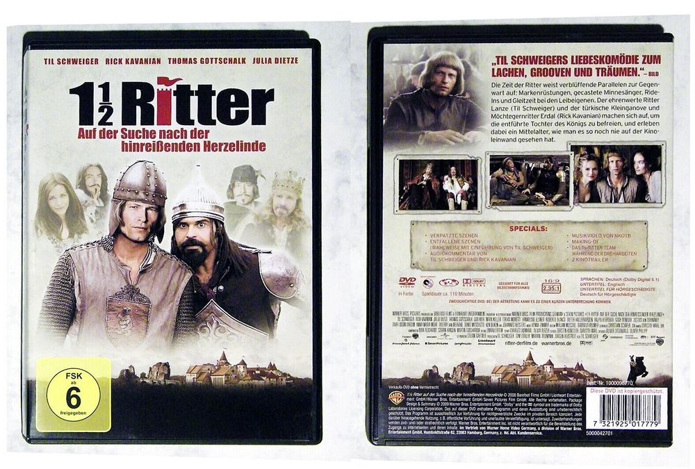 DVD 1½Ritter - Til Schweiger | Kaufen auf Ricardo