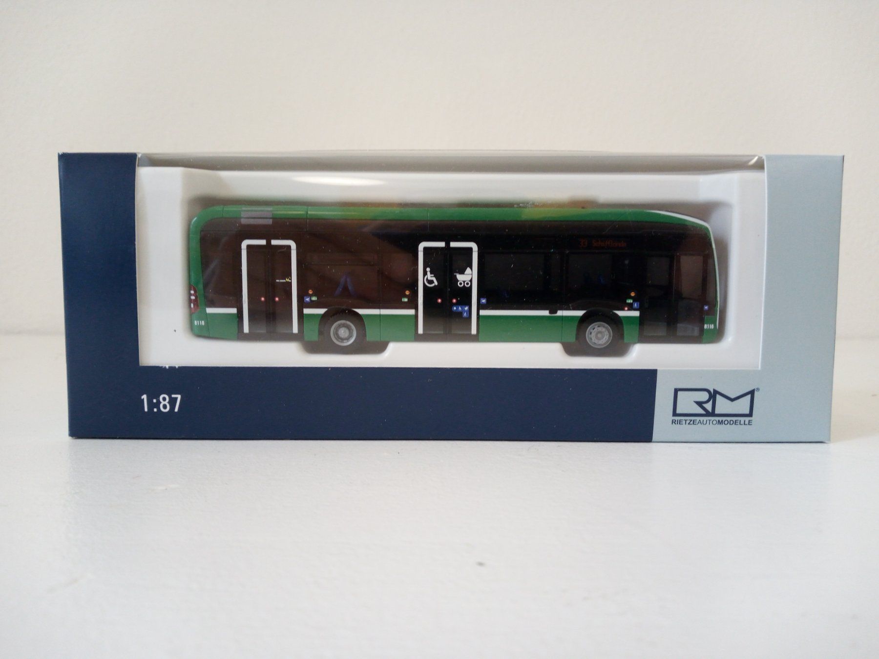 Rietze Modellini d'auto: Rietze 75566 MB eCitaro Linienbus BVB Basel – Nuovo e nell'imballaggio originale da Arlesheim venduto da Miniaturparadies