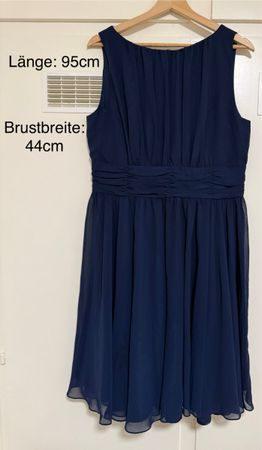 Swing Kleid, Gr. 42, dunkelblau, Sommer, Neu!