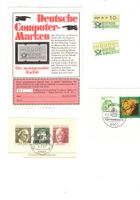 Deutsche Post Computer Briefmarken Rarität Blöcke