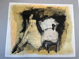 MICHELE MAINOLI  LITHOGRAPHIE SINIERT NUMMERIERT