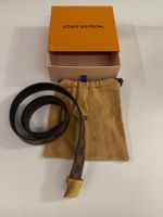 Louis Vuitton Gürtel Herren Damier Canvas Leder Vintage