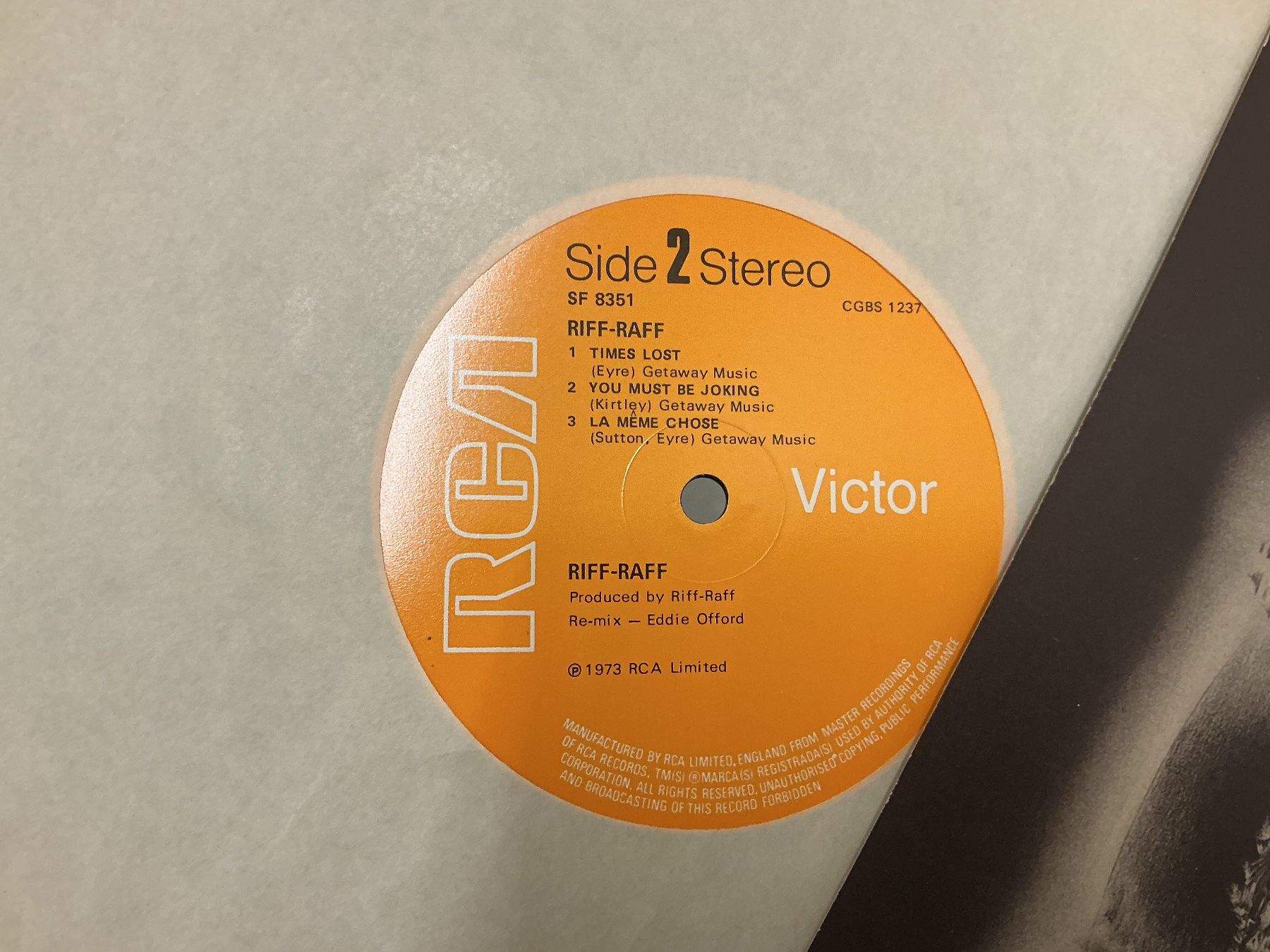 Schallplatten: Riff-Raff LP – Gebraucht aus Winterthur von Tumko_7_Vinyl 1