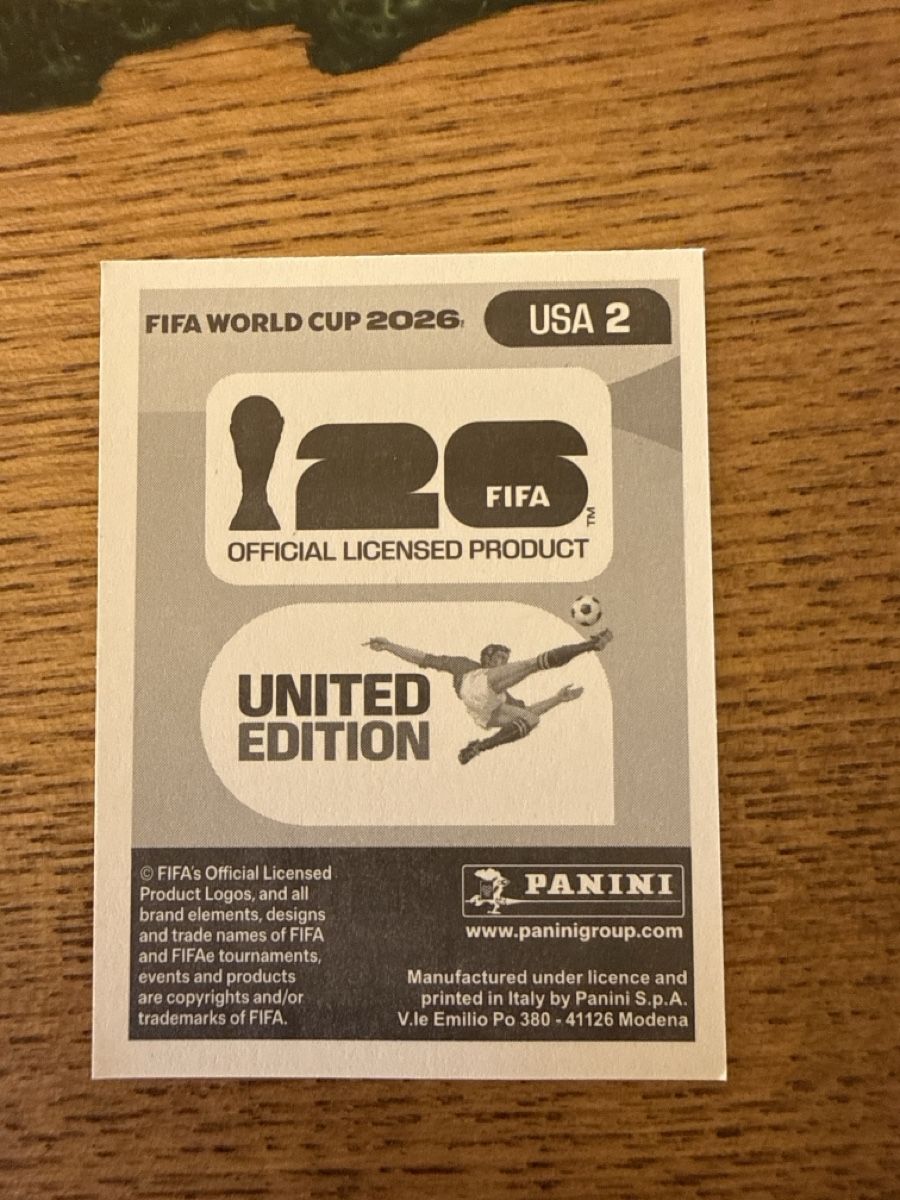 Panini Carte collezionabili: Panini Sticker Matt Freese USA 2 – Usato da Frenkendorf venduto da emi_jg7b 1