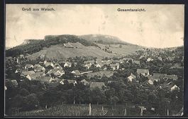 AK Weiach, Gesamtansicht mit Kirche