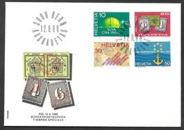 FDC Serie 457-460 ET 12.9.1968 schön illustriert