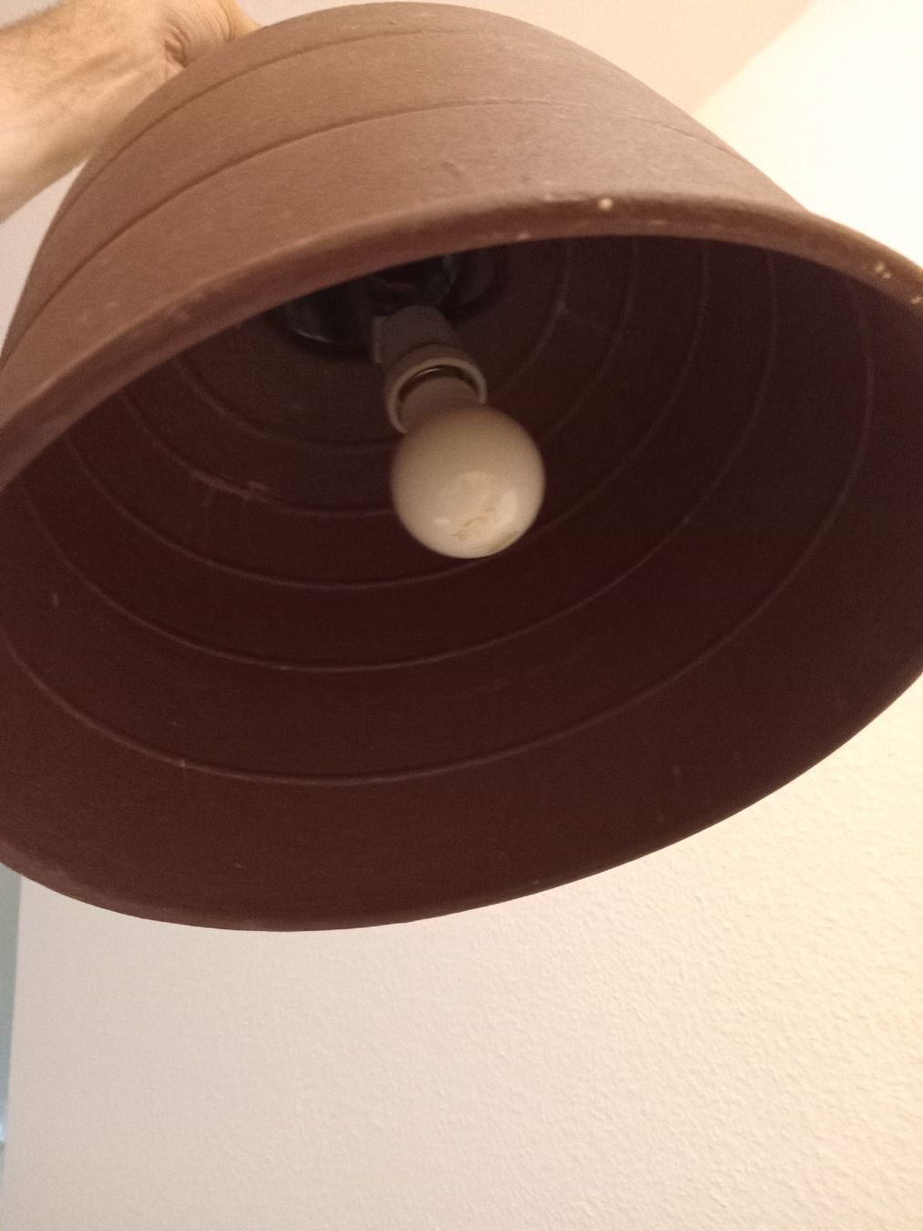Kronleuchter & Deckenlampen: retro Hängelampe Lampe rost deko – Gebraucht aus Obergösgen von typ_qb9v 3