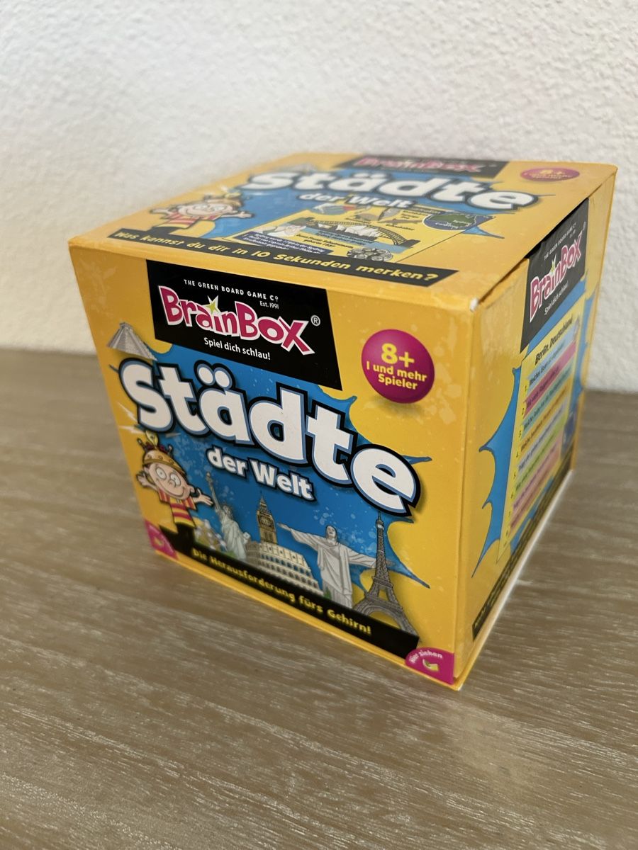 Spiele: BrainBox Städte der Welt  neuwertig, komplett – Neu (gemäss Beschreibung) aus Wolhusen von eve_m6cg