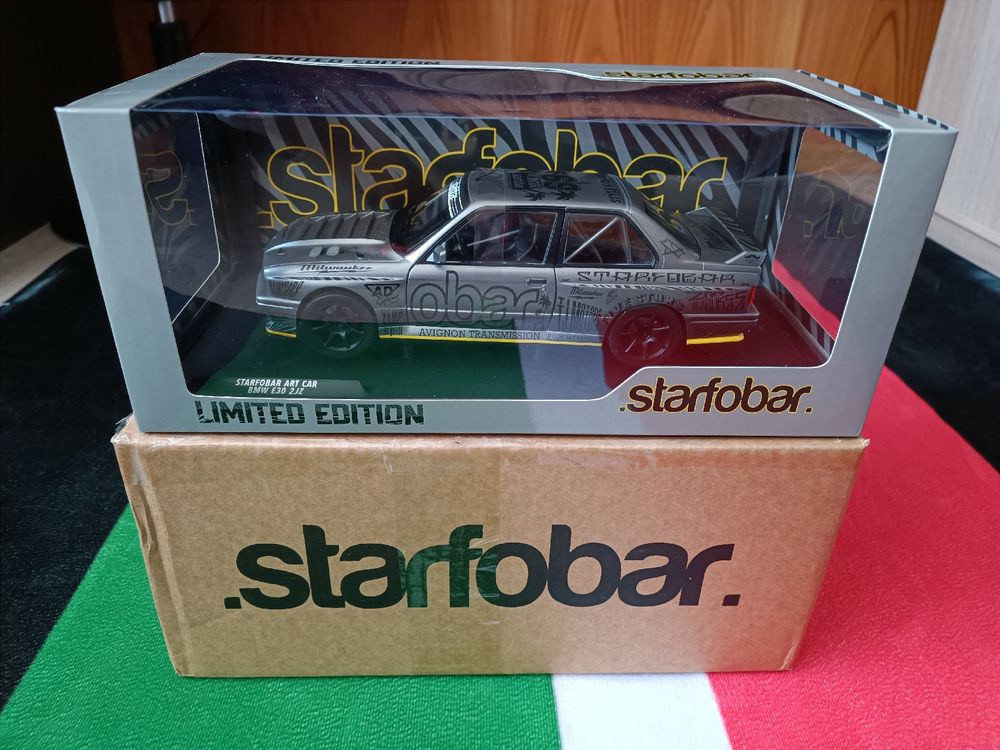 BMW E30 STARFOBAR 2JZ ARTCAR A.ROCCI / Solido (Neuf avec emballage d ...