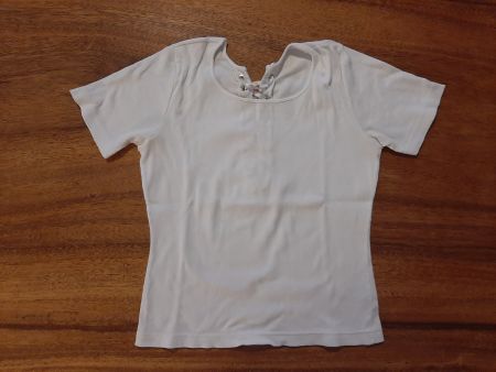 T-Shirt/Bluse Grösse S/M weiss