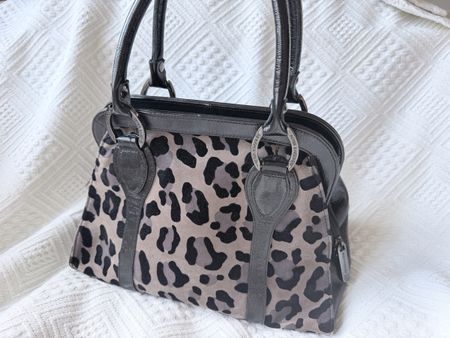 Peter Kaiser Handtasche Leo Leopard Animal Print Lackleder 