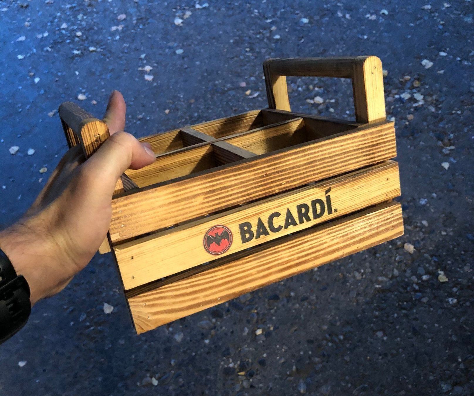 Altro per la casa: BACARDI-Holzkorb – Usato da Buchs SG venduto da Handyman77 1