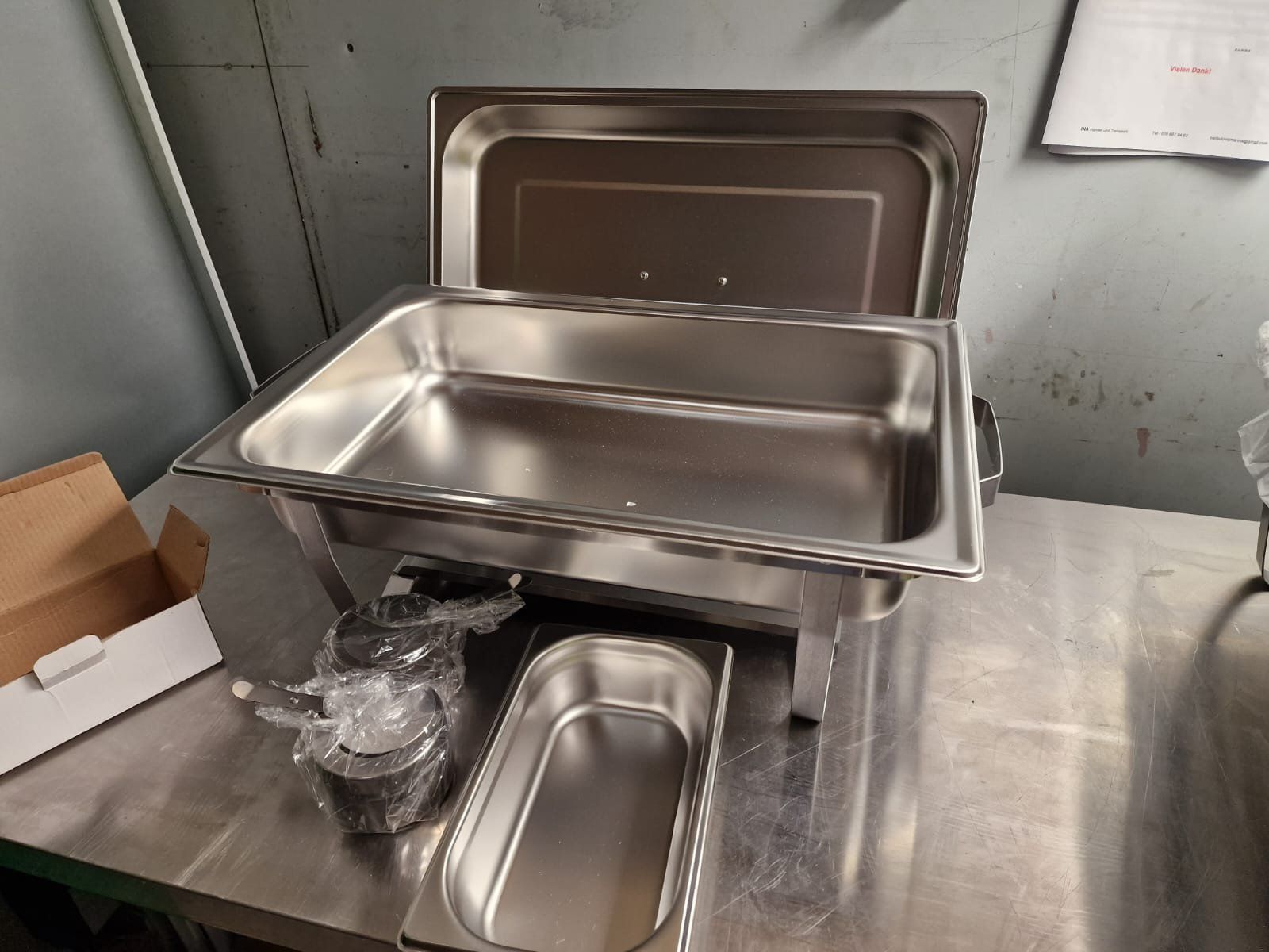 Elettrodomestici da cucina: Chafing Dish – Nuovo (secondo la descrizione) da Wuppenau venduto da Gastro-Wuppenau 1