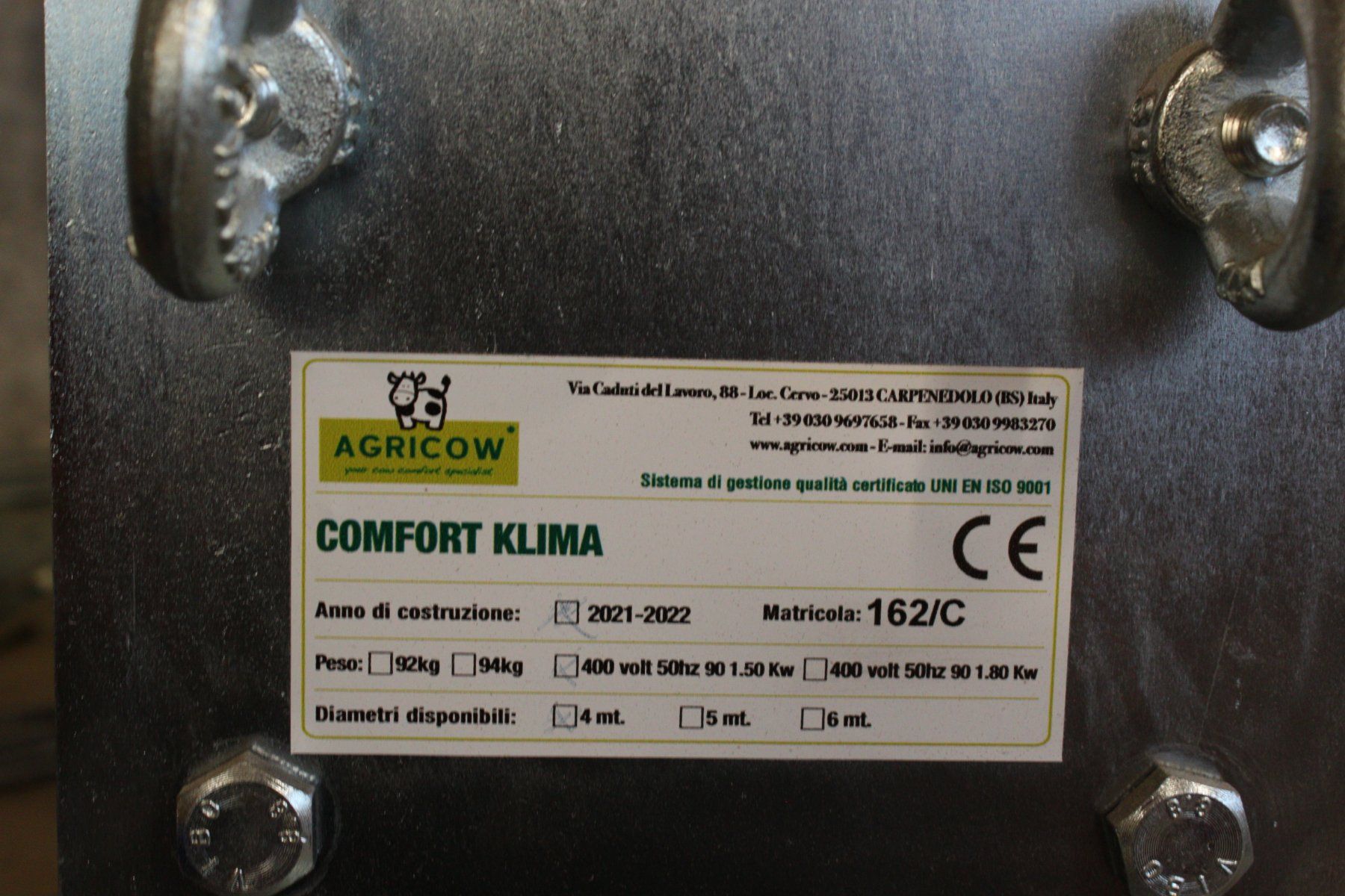 Ventilatori: Stalllüfter Stallventilator Deckenventilator – Nuovo (secondo la descrizione) da Menzberg venduto da ceerem 3