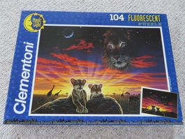 Löwen-Kinder - Fluoreszierend