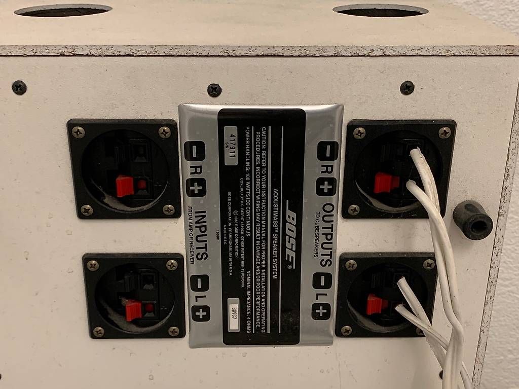 Lautsprecher: BOSE Acoustimass 5 Series I speaker system – Gebraucht aus Olten von pamrulmil 2