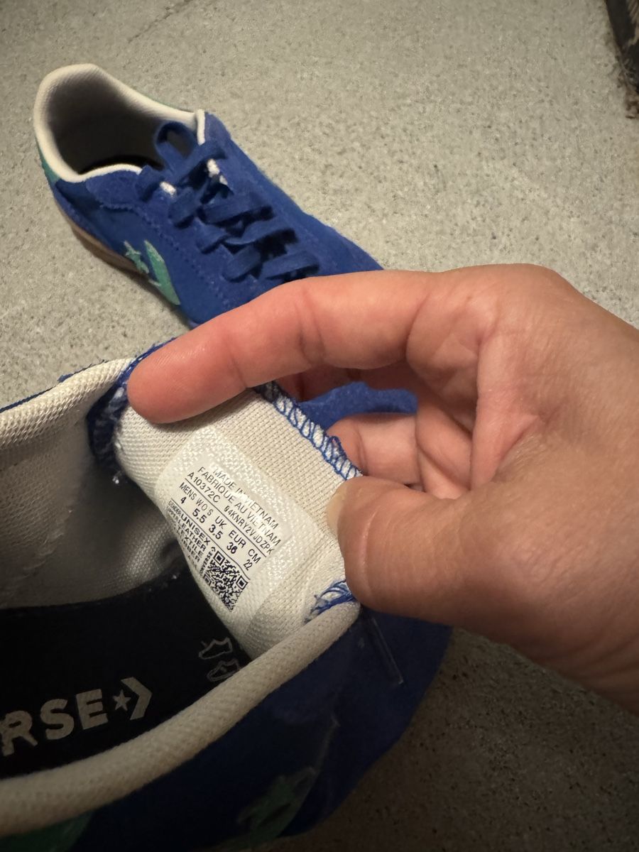 Converse Scarpe per ragazzi: Converse Sneaker, blau-grün, Grösse 36 – Usato da Zürich venduto da AninANILOKIN 4