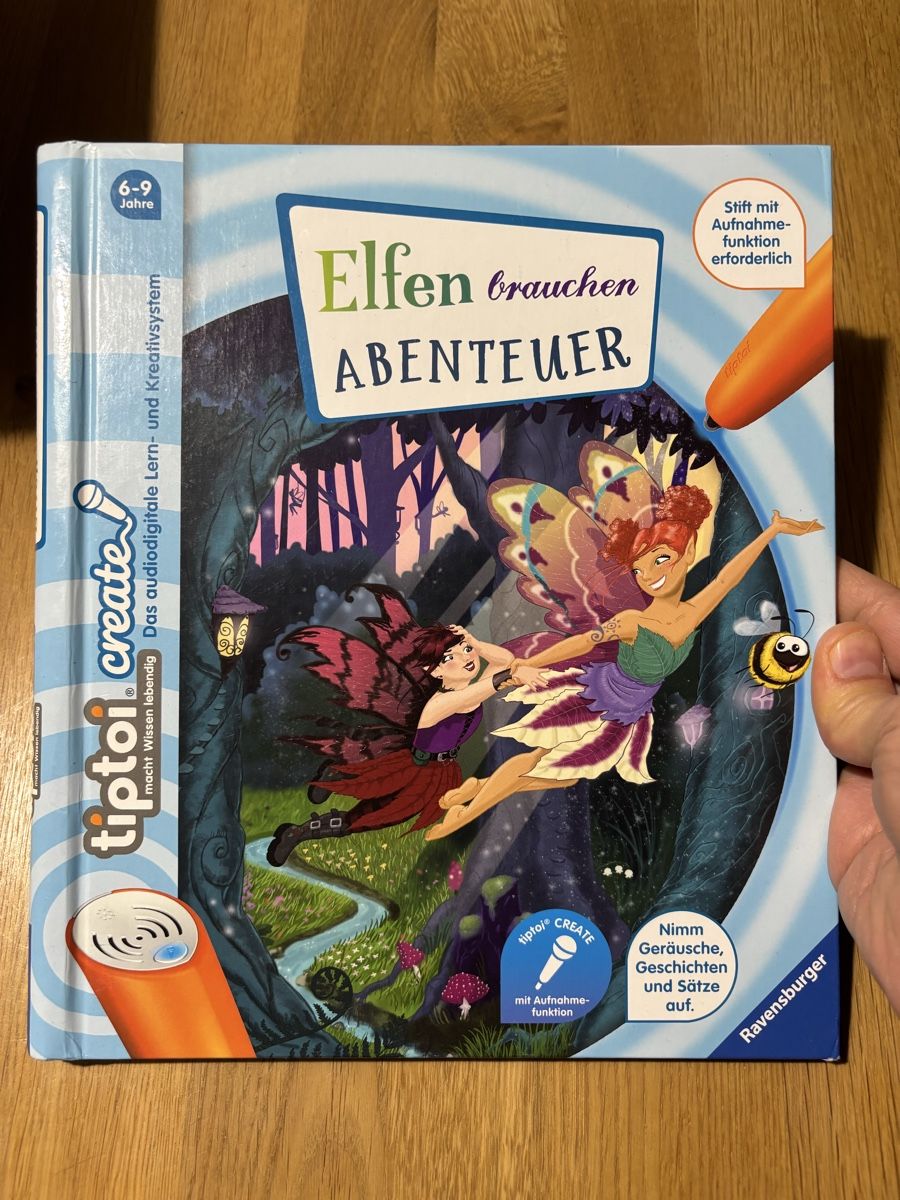 Bücher: Tiptoi Create Elfen Abenteuer 6-9 Jahre – Gebraucht aus Basel von d-unger