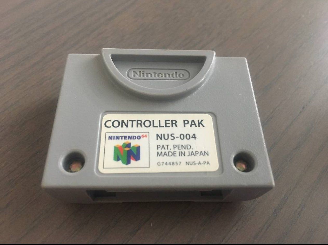 Schede di memoria: Nintendo 64 Controller Pak NUS-004 -Top Zustand! – Usato da Kleinandelfingen venduto da dom_t7hd