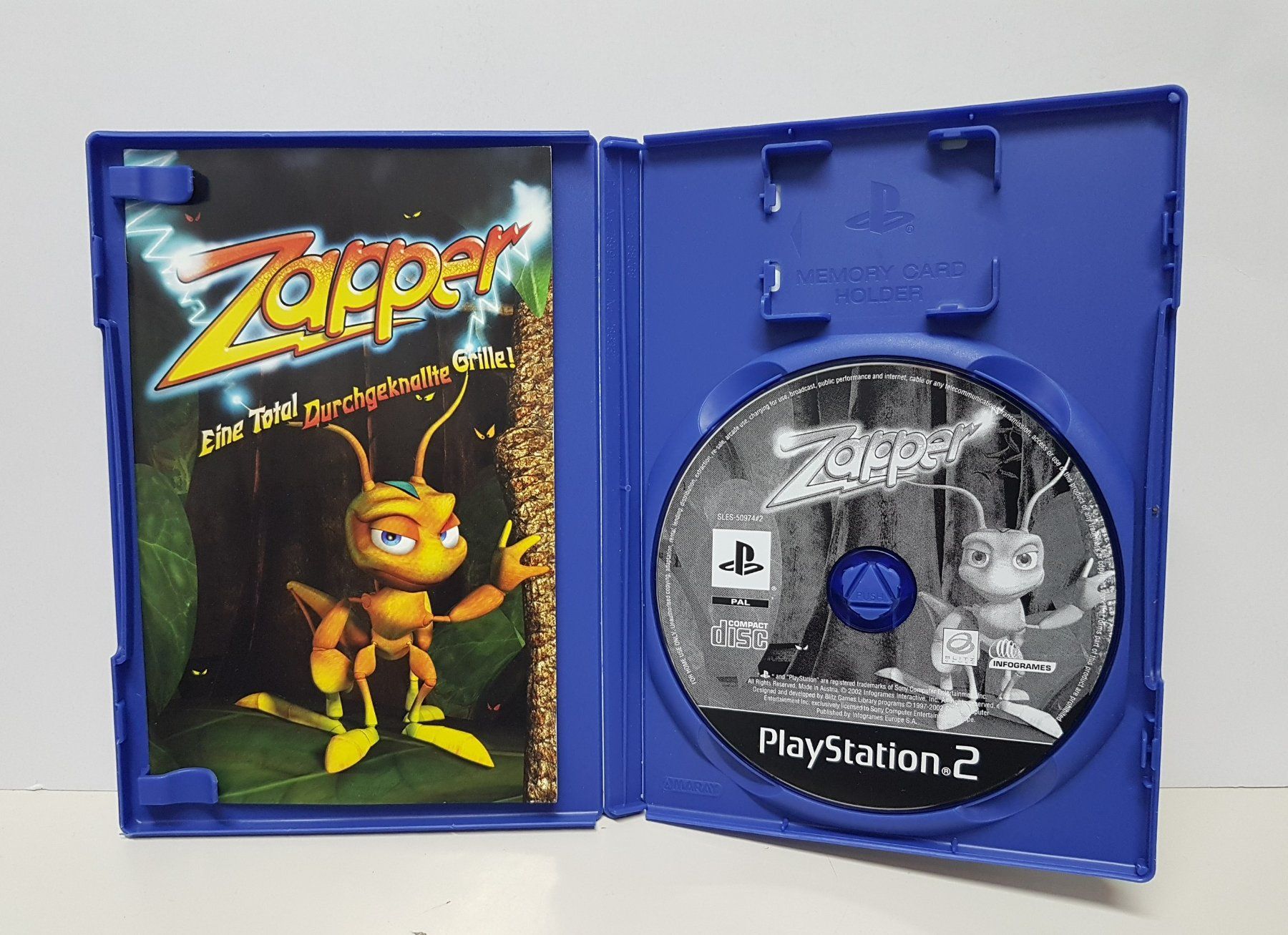 Sony Spiele: 😎Zapper Eine total durchgeknallte Grille  PS2 – Gebraucht aus Schüpfheim von Games_Spielkonsolen 1