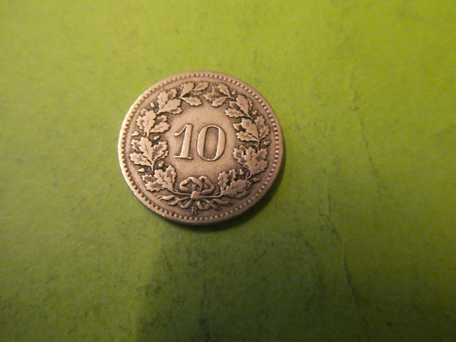 Tutti le monete: Schweiz 1898, 10 Rappen – Usato da Hinterforst venduto da Rohusri 1