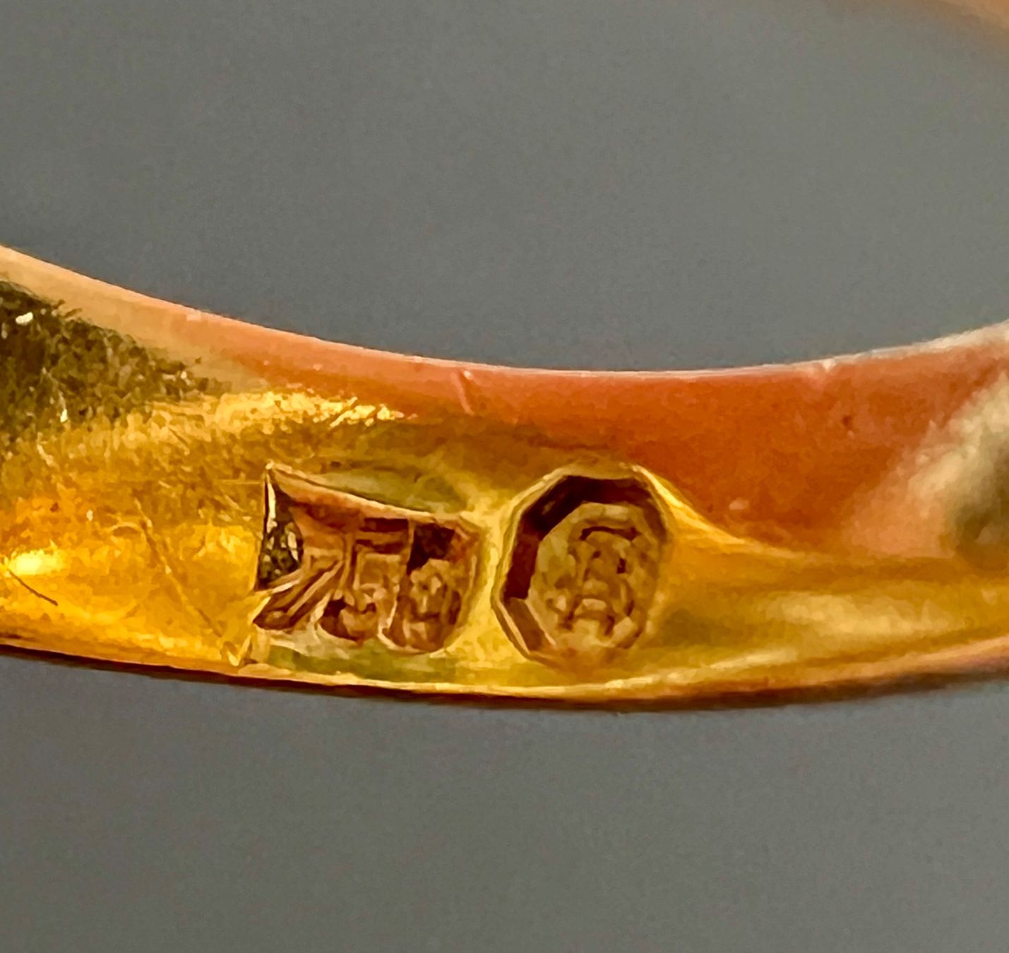 Ringe: Gold-Ring 18K mit Aventurin – Gebraucht aus Chur von Penting1935 8