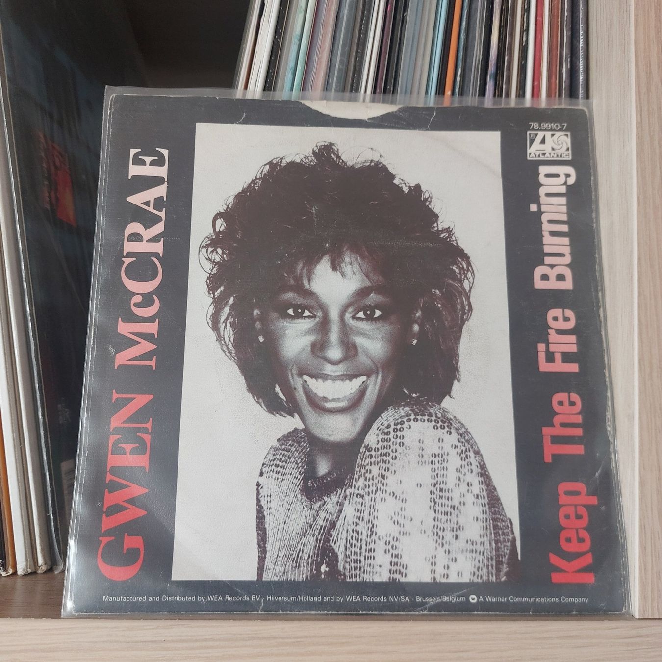 Dischi in vinile: Gwen McCrae – Keep The Fire Burning 7" 1982 – Usato da Würenlingen venduto da oli_ccy5
