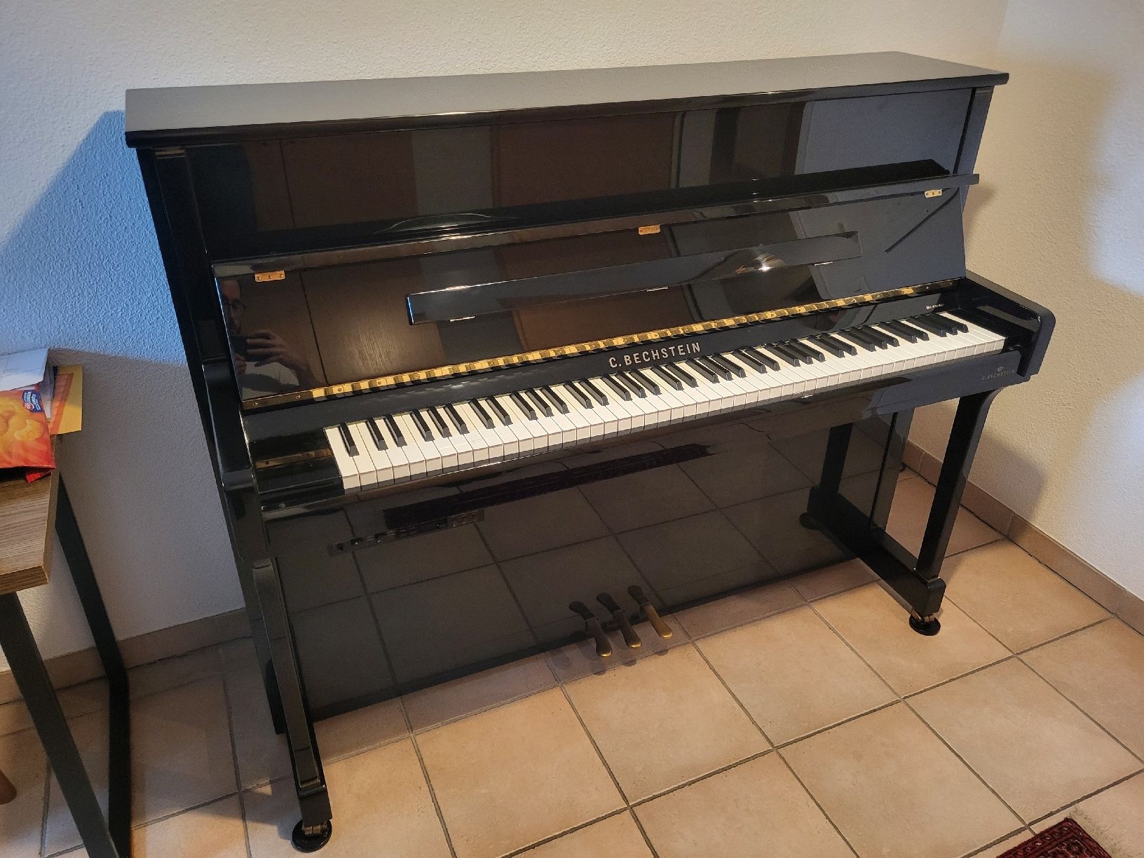 Strumenti musicali: C. Bechstein Contur 118 Klavier – Usato da zürich venduto da lorenzoscarfi