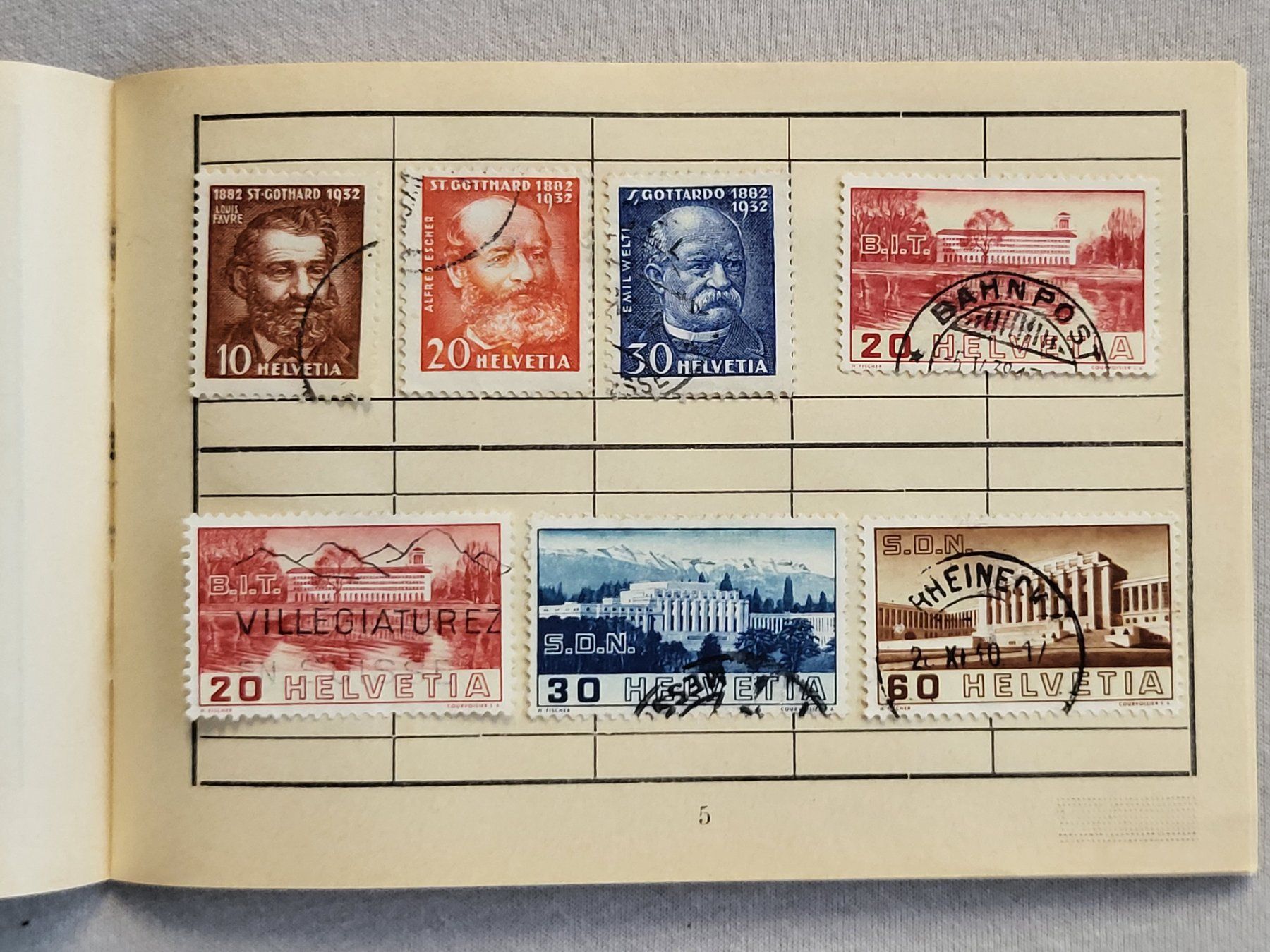 Alle Briefmarken: (569) Altes kleines Briefmarkenheft ab ca. 1930 – Gebraucht aus Schwarzhäusern von Inot3 3
