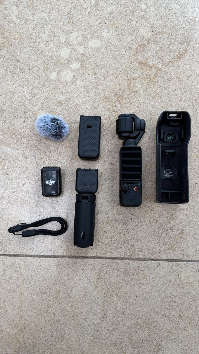 DJI Videocamere: DJI Osmo pocket 3 creator combo – Usato da Schaffhausen venduto da EricsRicardo