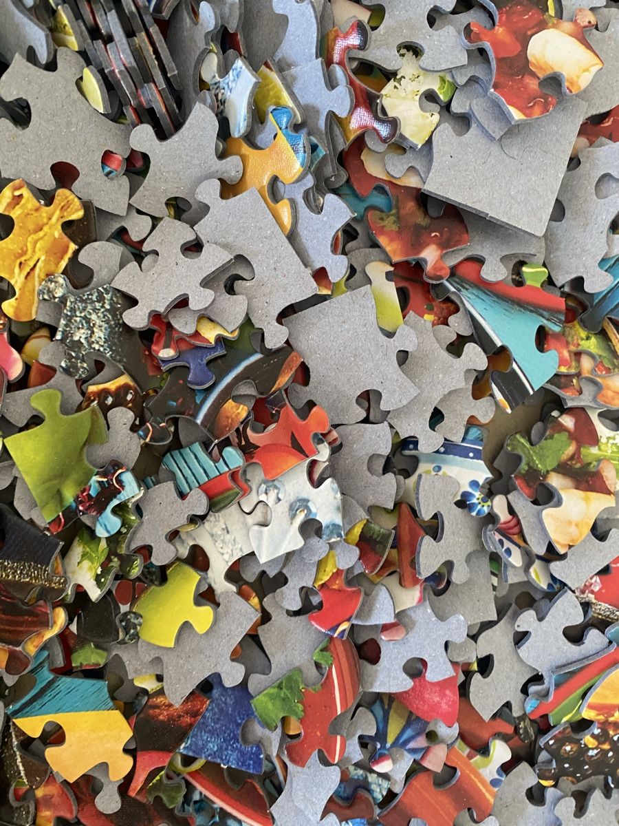 Puzzle: Puzzle 1000 Teile - Mexican table – Usato da Maienfeld venduto da Tiramisu3