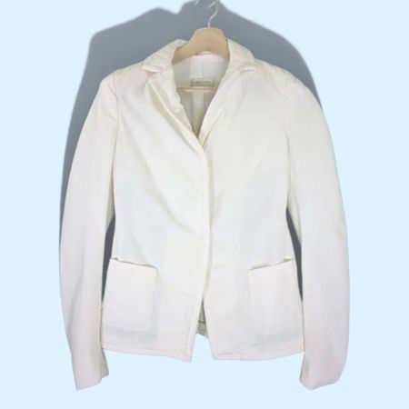 BURBERRY PRORSUM Blazer – Weiss – Gr. 40 – Luxus-Design