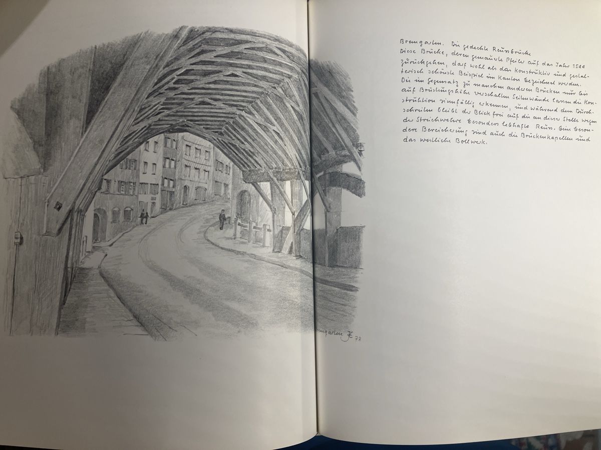 Libri: Kunst Buch Aargauer Skizzen Teil 2 – Usato da Erlenbach im Simmental! venduto da Simmentaler-Perlen 1