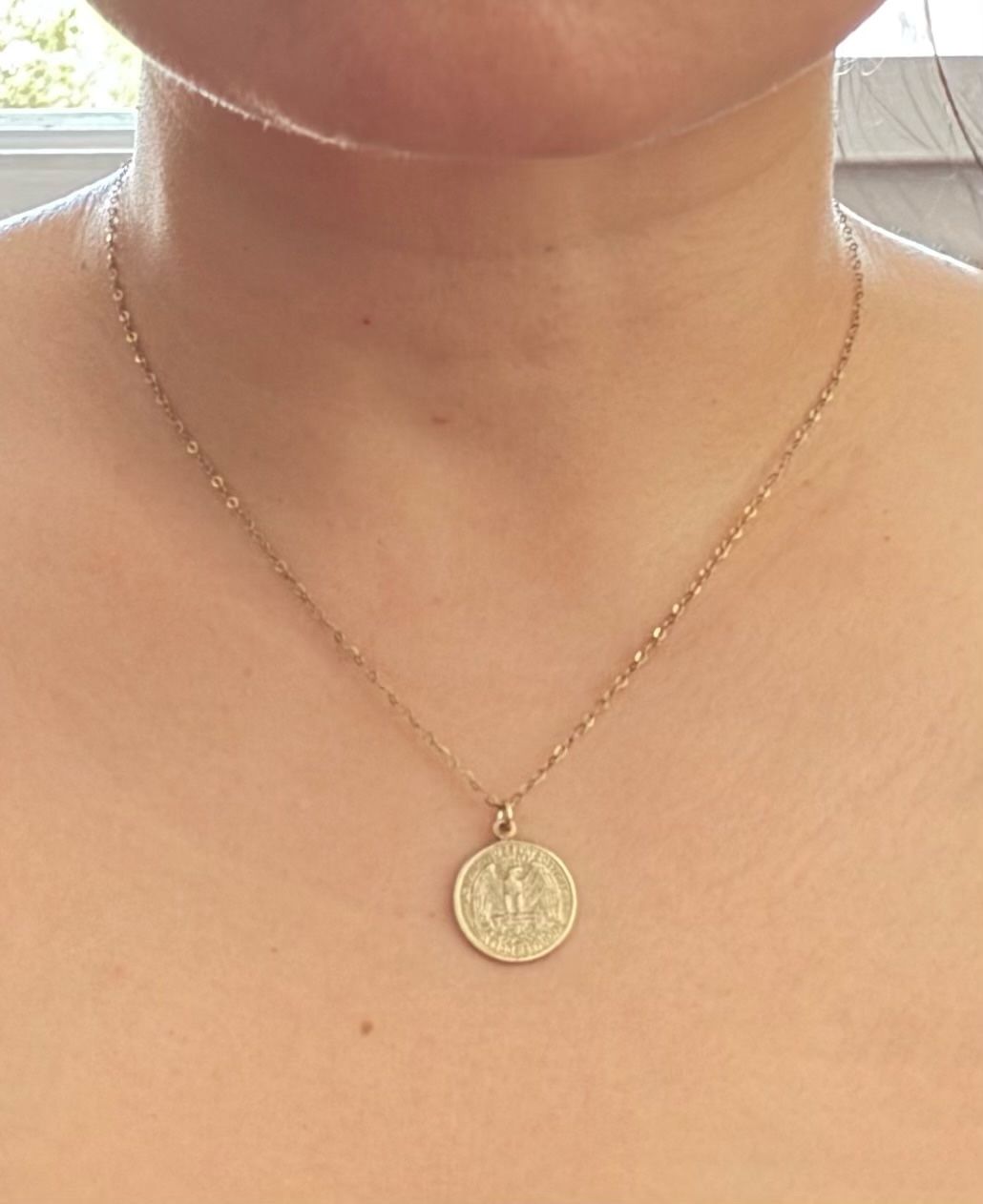 Catenine: American mini quarter necklace – Usato da Zürich venduto da kri_zhv2