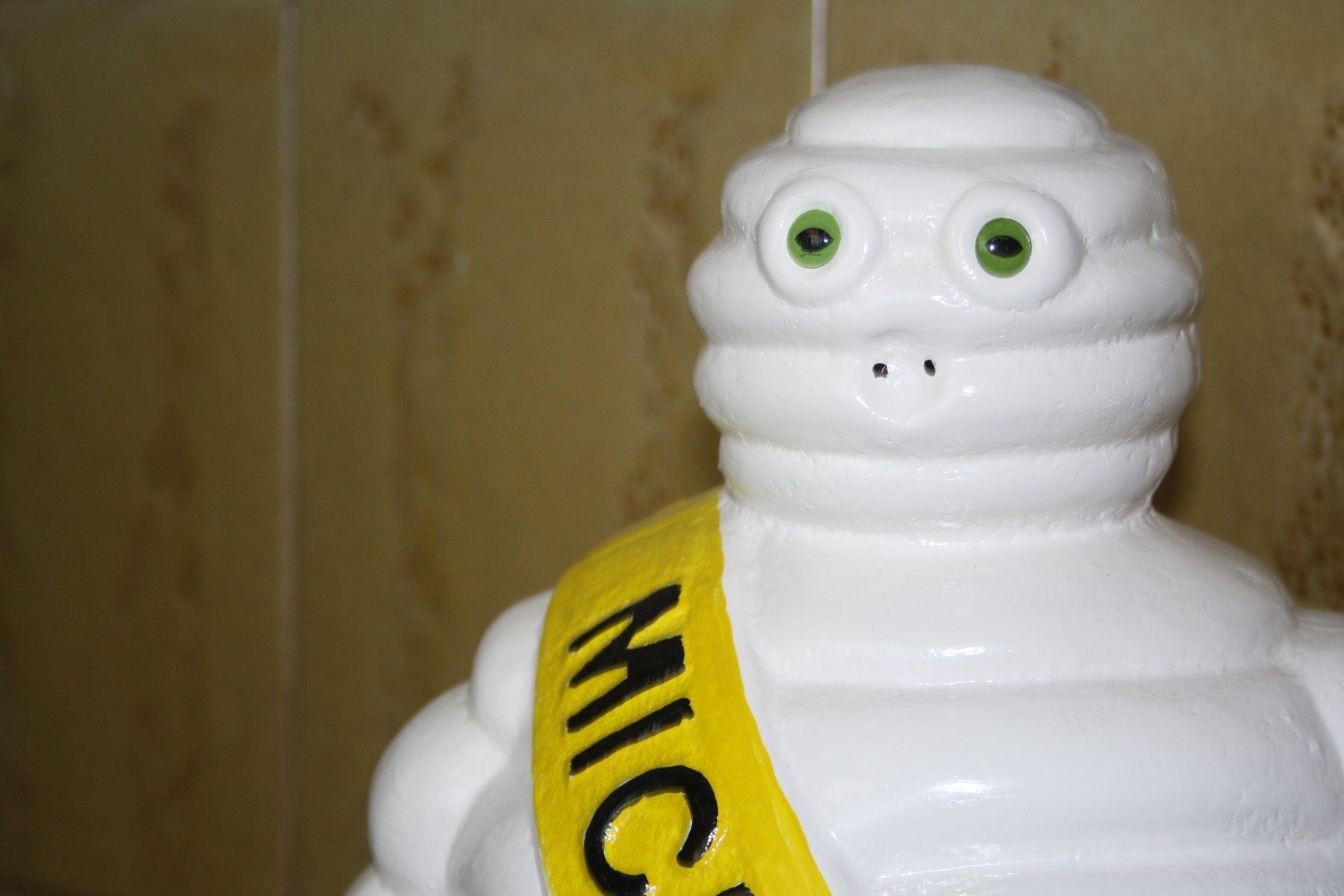Michelin Statuette: MICHELIN MANN BIBENDUM EISEN  17/18 Kg. – Usato da Wauwil venduto da Pneuedy 4