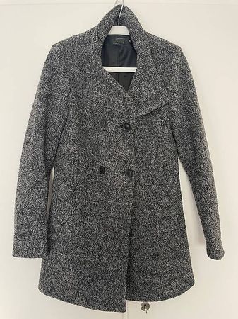 Wollmantel Only grau XS