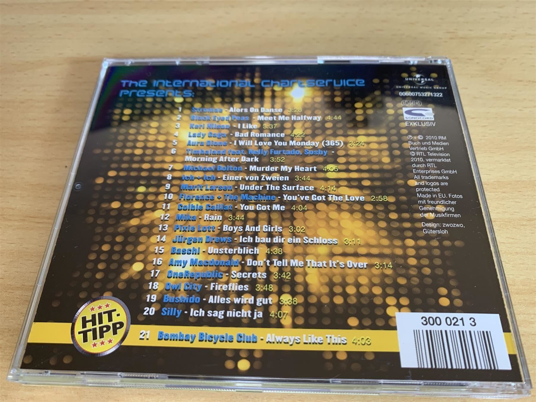 CD: Various Artists - Chartboxx 3.2010 – Usato da Rikon im Tösstal venduto da Alpenmutz 1