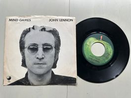 JOHN LENNON BEATLES YOKO ONO tolle Single Kult Mind games US