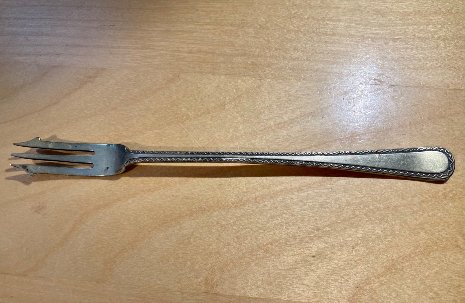 Fourchettes: Silber Gabel Pickle Fork Antik Vintage – D'occasion à Volketswil par Stones