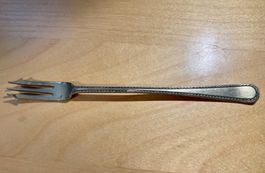 Silber Gabel Pickle Fork Antik Vintage
