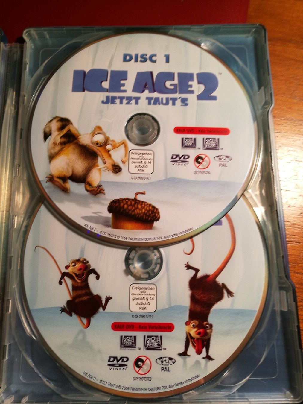 Alle DVDs: Ice Age 2 Jetzt Tauts Special Edition 2 DVDs – Neu (gemäss Beschreibung) aus Horn von sonjamenzi 2